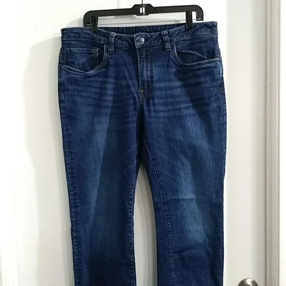 Buffalo David Bitton Straight/Six Dark Wash Jeans Size W36/L32 *EUC*